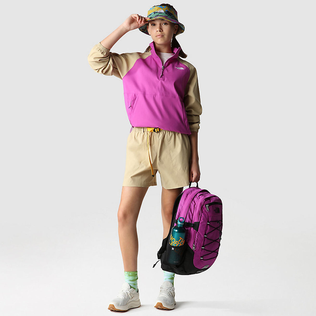 The North Face Women's Class V Pullover Purple Cactus Flower/Khaki Stone / X-Small-Purple Cactus Flower/Khaki Stone / Small-Purple Cactus Flower/Khaki Stone / Medium-Purple Cactus Flower/Khaki Stone / Large-Purple Cactus Flower/Khaki Stone / X-Large #- 53 Degrees North 