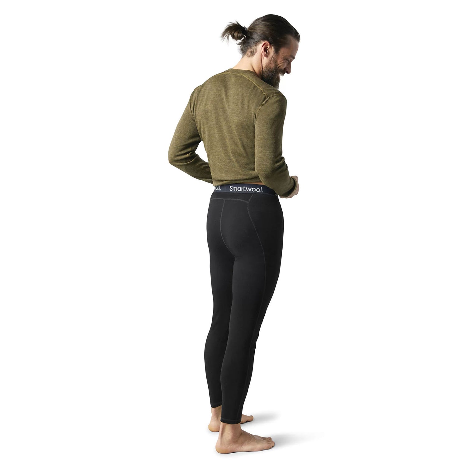 Smartwool Men's Classic Thermal Merino Baselayer Bottoms Black / Small-Black / Medium-Black / Large-Black / X-Large-Black / XX-Large #- 53 Degrees North 