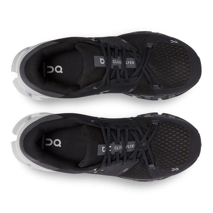 On Running Men's Cloudflyer 4 Running Shoes #color_black-white