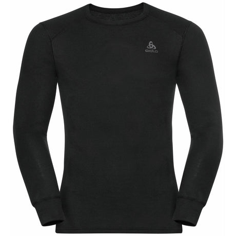 ODLO Men's Active Warm Eco Baselayer Top Black / Small-Black / Medium-Black / Large-Black / X-Large-Black / XX-Large #- 53 Degrees North 