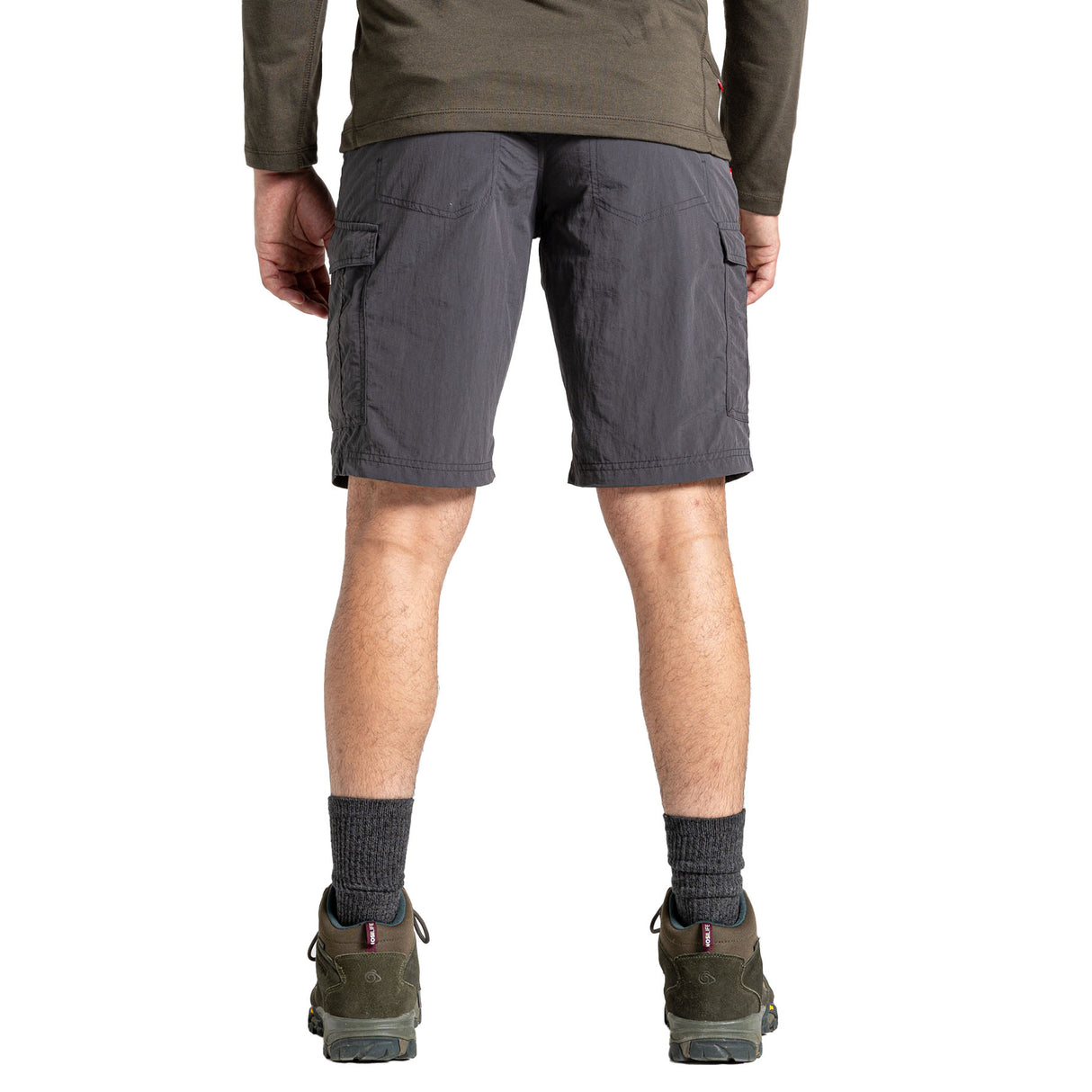 Craghoppers Men's Nosilife Cargo II Shorts Black Pepper / Small-Black Pepper / Medium-Black Pepper / Large-Black Pepper / X-Large-Black Pepper / XX-Large #- 53 Degrees North 