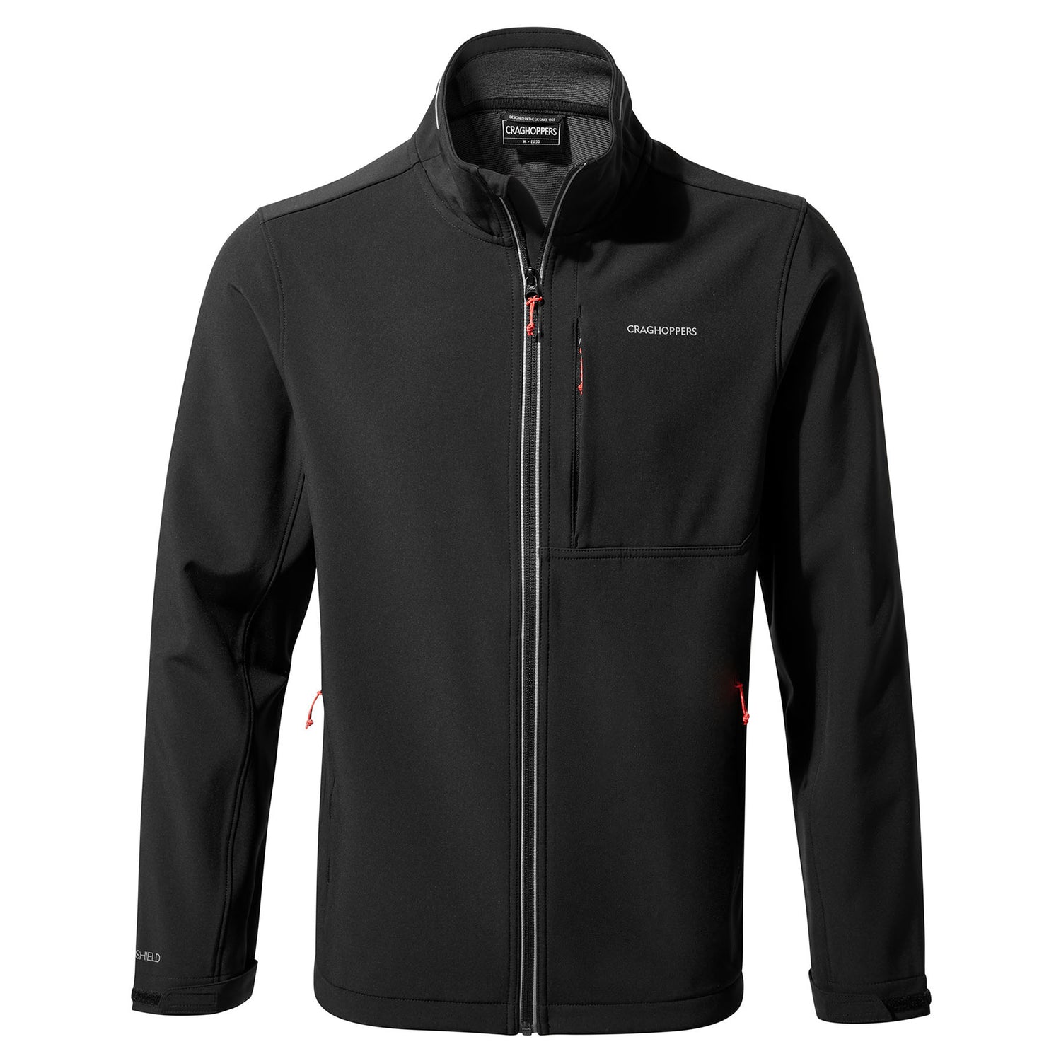Craghoppers Men's Lightweight Altis Jacket Black / Small-Black / Medium-Black / Large-Black / X-Large-Black / XX-Large #- 53 Degrees North 