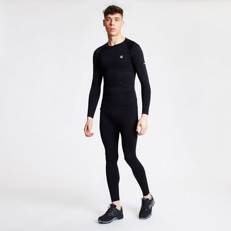 Dare 2b Men's In The Zone Base Layer Set Black / Small-Black / Medium-Black / Large-Black / X-Large/XX-Large #- 53 Degrees North 