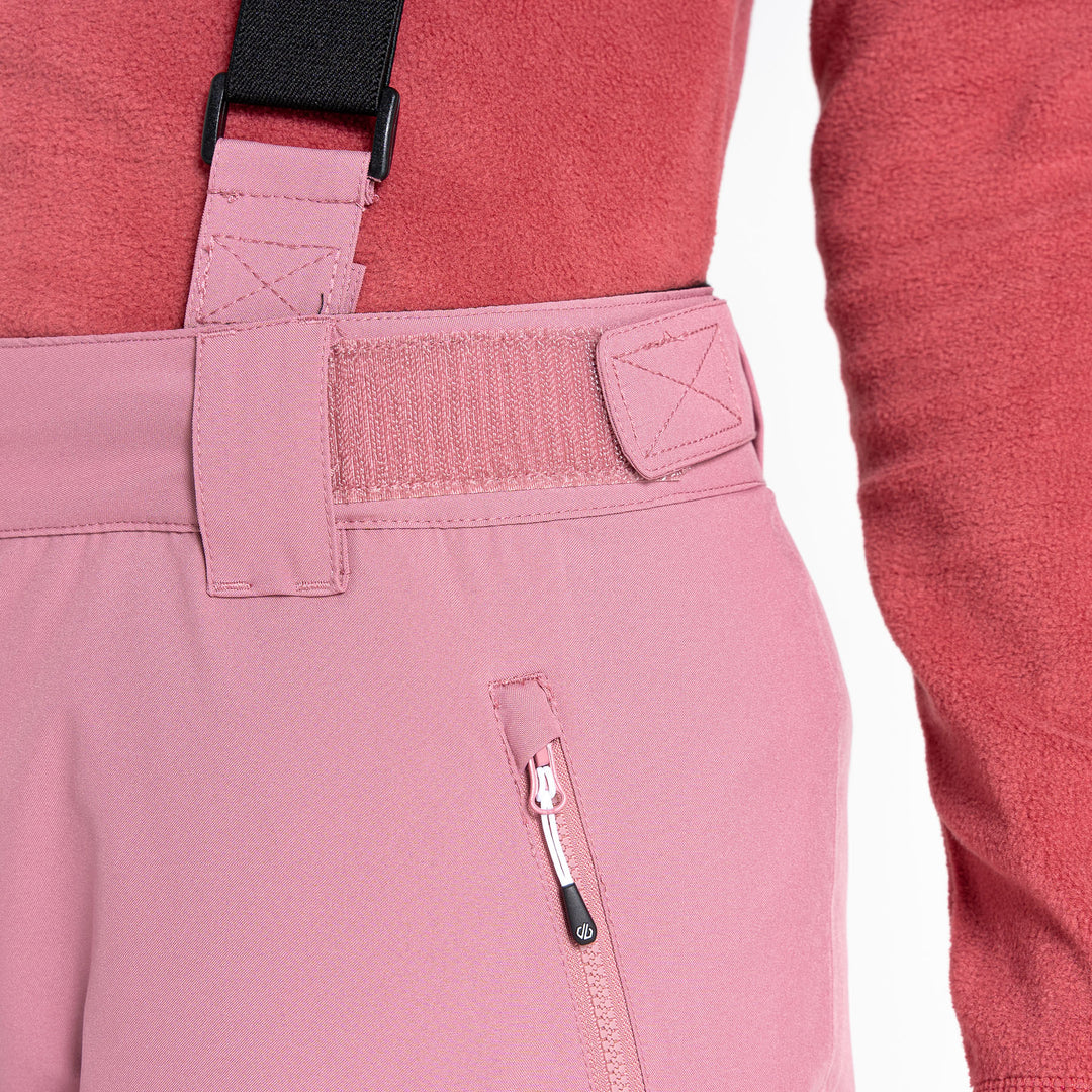 Dare 2B Women's Effused II Recycled Ski Pants #color_mesa-rose