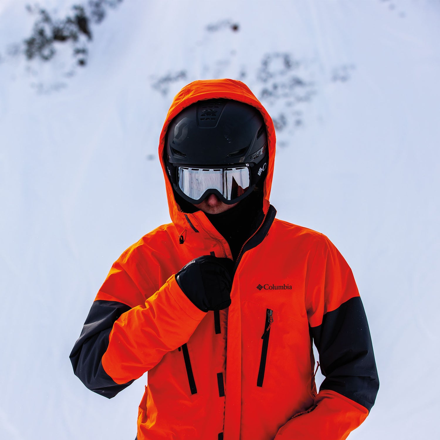 Columbia Fast Trek II Neck Gaiter Black-Chalk-Pink Agave #- 53 Degrees North 