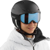 Salomon Women's Icon LT Access Ski Helmet Black / Small-Black / Medium-White / Small-White / Medium #- 53 Degrees North 