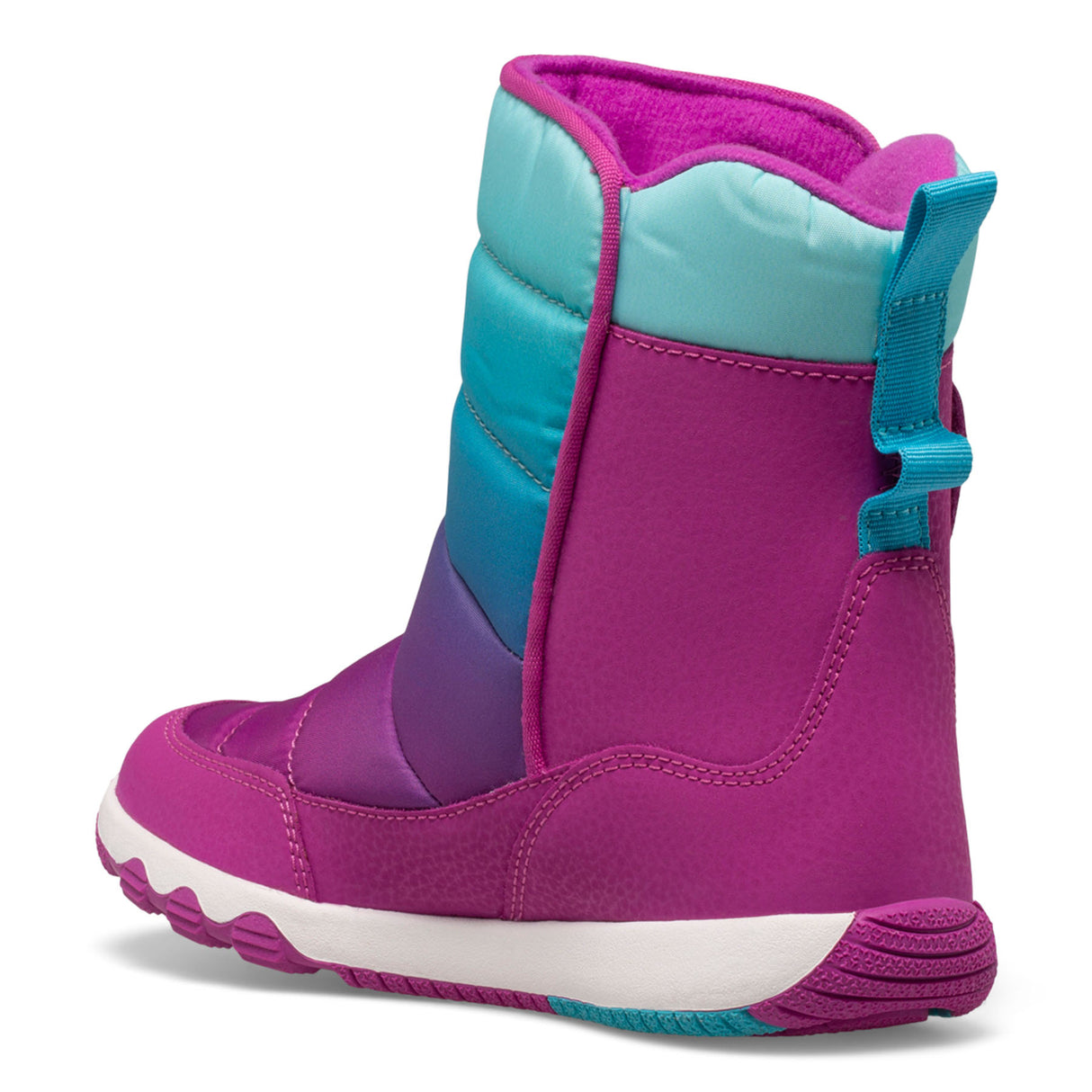 Merrell Kids' Free Foam Puffer Waterproof Snow Boots Berry/Turquoise / UK 12-Berry/Turquoise / UK 13-Berry/Turquoise / UK 1-Berry/Turquoise / UK 2-Berry/Turquoise / UK 3 #- 53 Degrees North 
