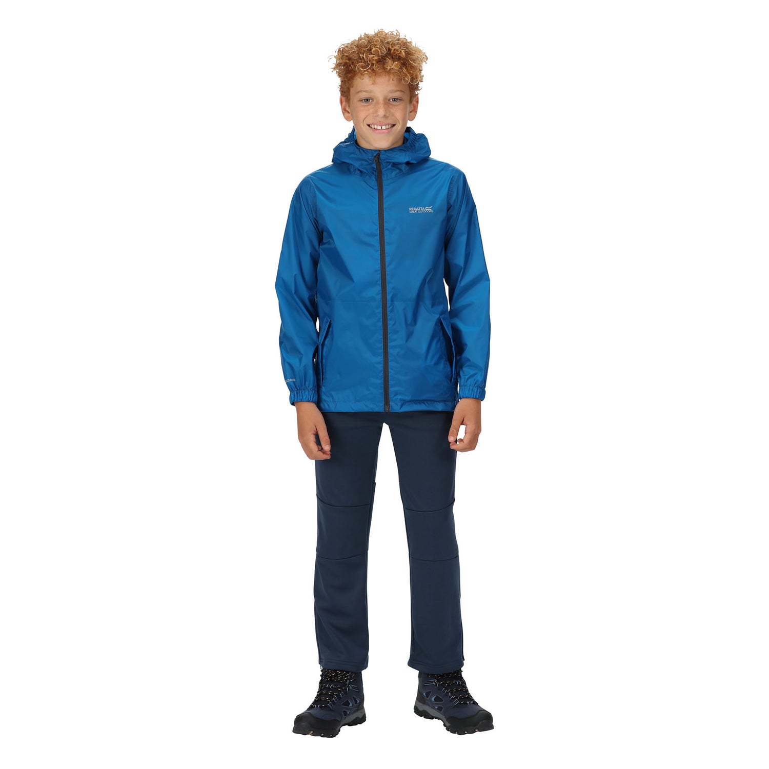 Regatta Kids' Pack-It Waterproof Packaway Jacket | 53 Degrees North