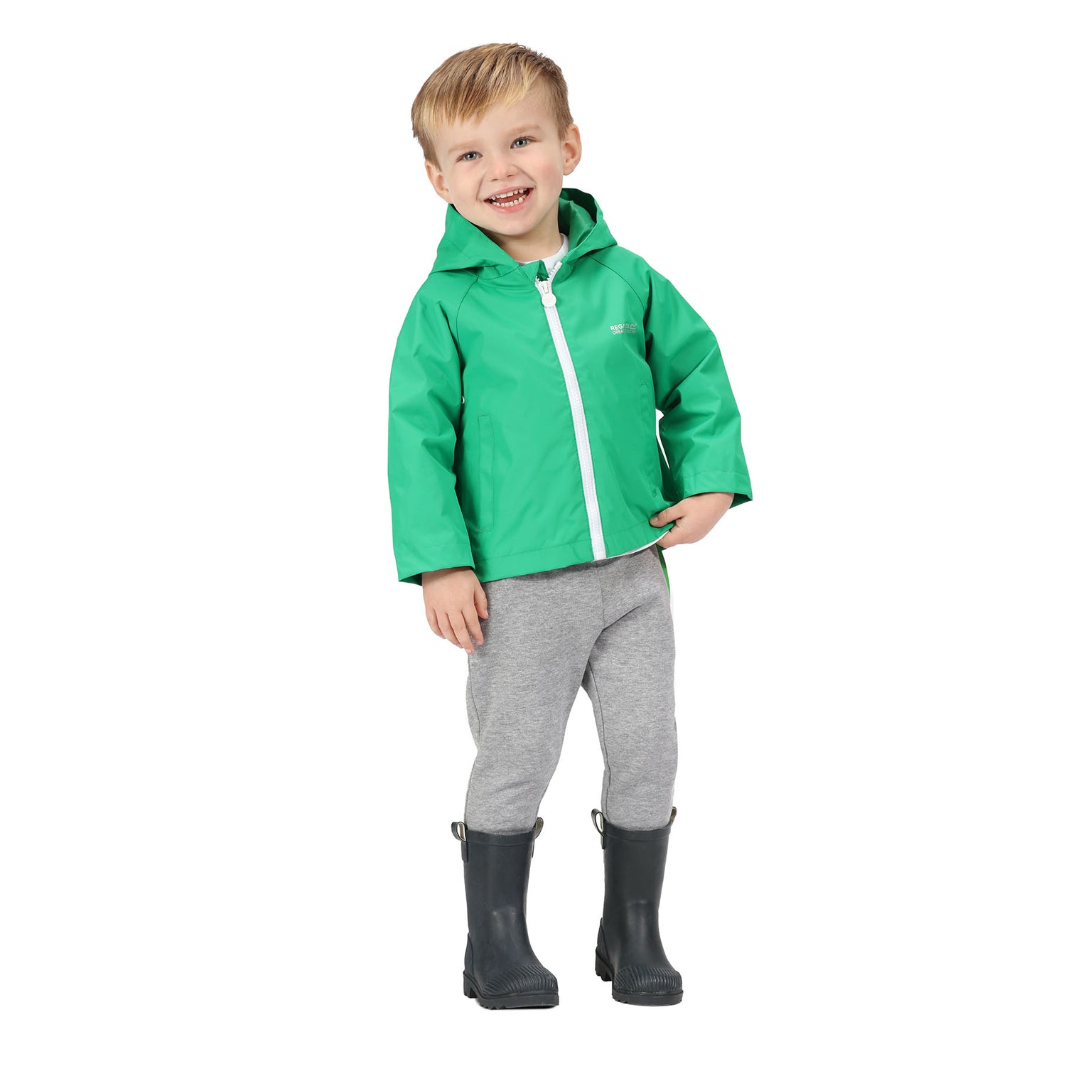 Regatta Kids Infants' Animal Jacket Green Monster / 6-12 Months-Green Monster / 12-18 Months-Green Monster / 18-24 Months-Green Monster / 24-36 Months-Green Monster / 36-48 Months #- 53 Degrees North 
