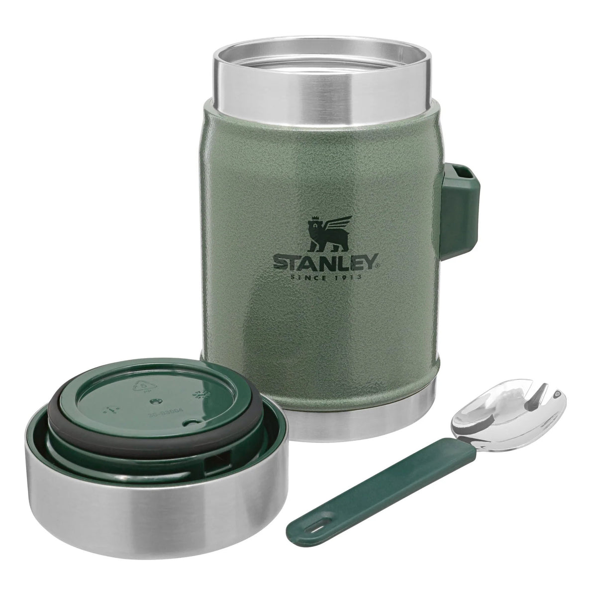 Stanley Classic Legendary Food Jar + Spork 0.4L Matte Black Pebble-Goldenrod Coral-Violet Blossom-Hammertone Green-Rose Quartz #- 53 Degrees North 