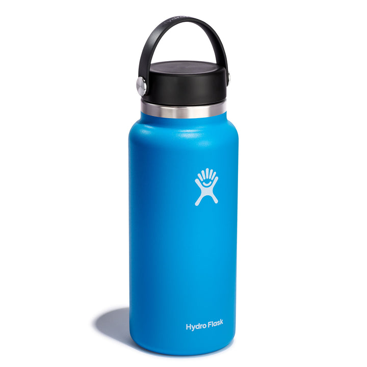 Hydro Flask 32oz (946 ml) Wide Mouth Flex Cap Bottle #color_pacific