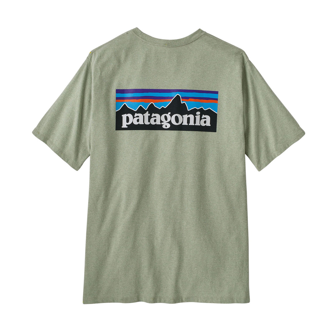 Patagonia Men's P-6 Logo Responsibili-Tee #color_salvia-green