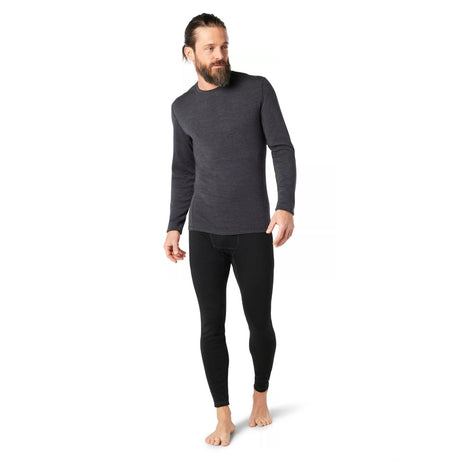 Smartwool Men's Classic Thermal Merino Baselayer Crew Shirt Charcoal Heather / Small-Charcoal Heather / Medium-Charcoal Heather / Large-Charcoal Heather / X-Large-Charcoal Heather / XX-Large #- 53 Degrees North 