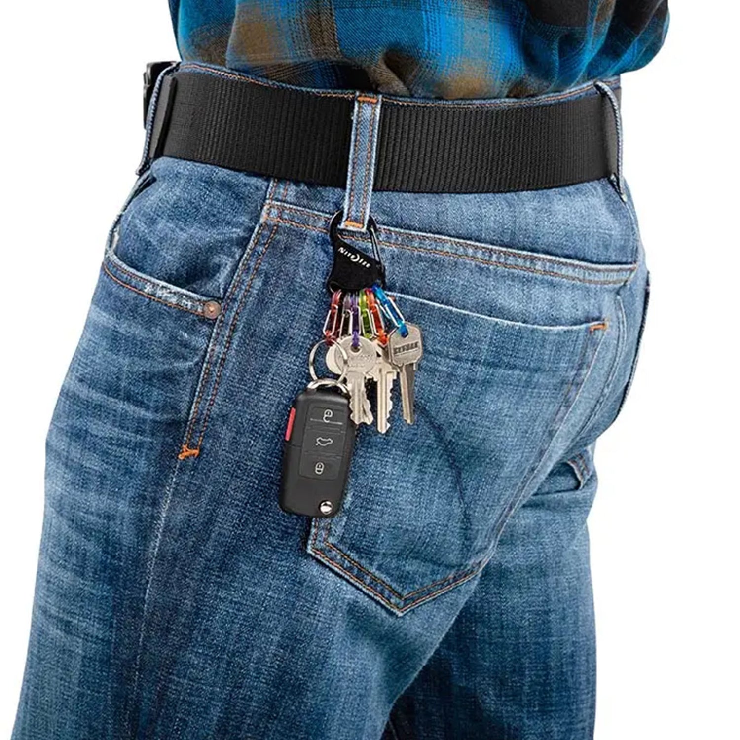 Nite Ize Keyrack S-Biner Black #- 53 Degrees North 