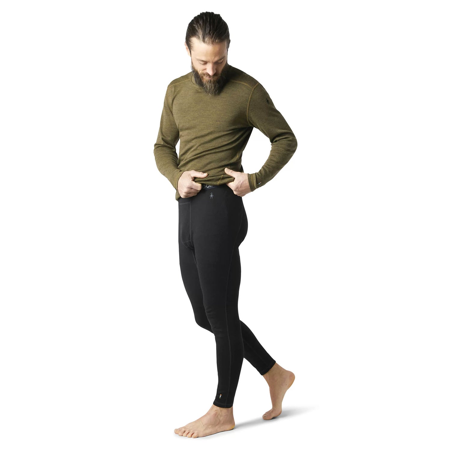 Smartwool Men's Classic Thermal Merino Baselayer Bottoms Black / Small-Black / Medium-Black / Large-Black / X-Large-Black / XX-Large #- 53 Degrees North 