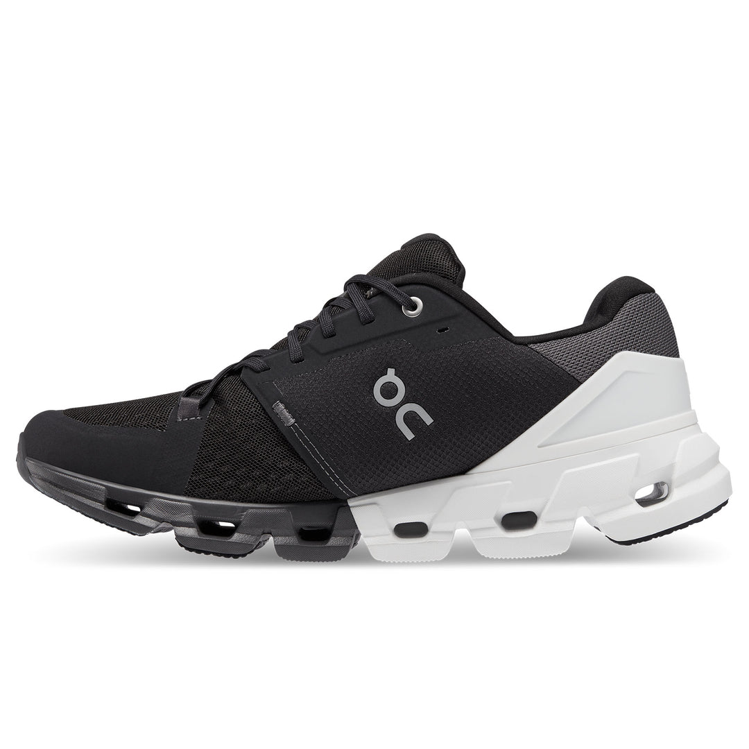 On Running Men's Cloudflyer 4 Running Shoes #color_black-white