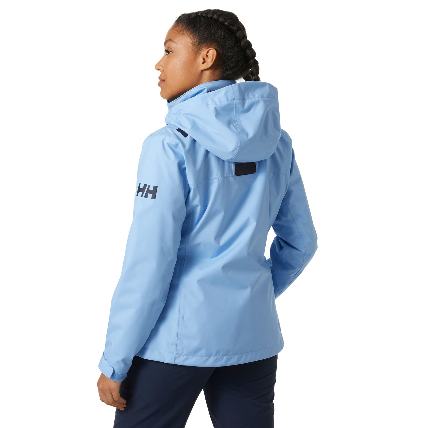 Helly Hansen Women's Crew Hooded Midlayer Jacket Navy / X-Small-Navy / Small-Navy / Medium-Navy / Large-Navy / X-Large #- 53 Degrees North 