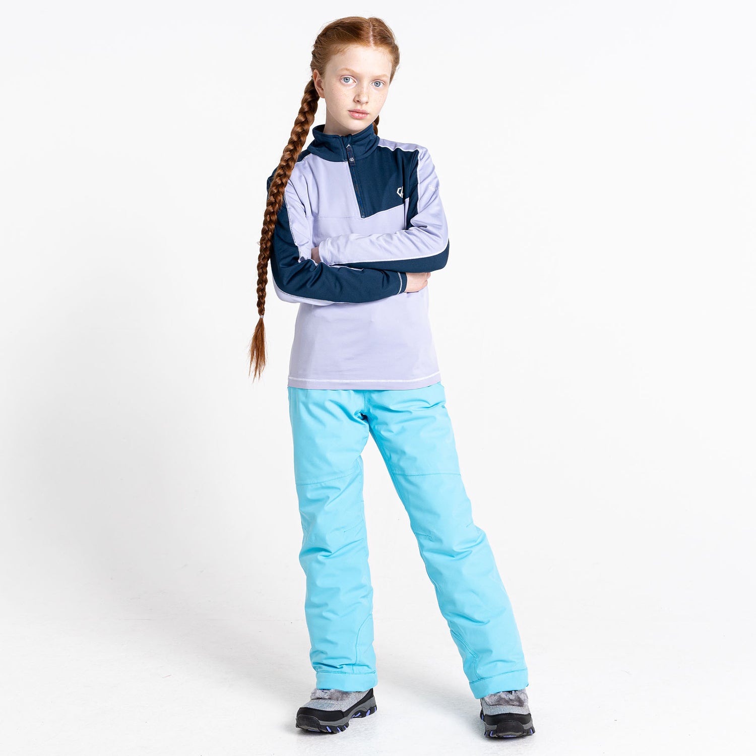 Dare 2b Kids' Formate II Core Stretch Midlayer Top #color_moonlight-denim-cosmic-sky