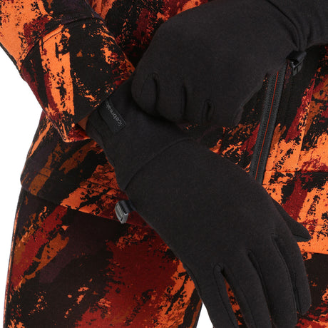 Icebreaker Unisex Sierra Gloves Black / X-Small-Black / Small-Black / Medium-Black / Large #- 53 Degrees North 