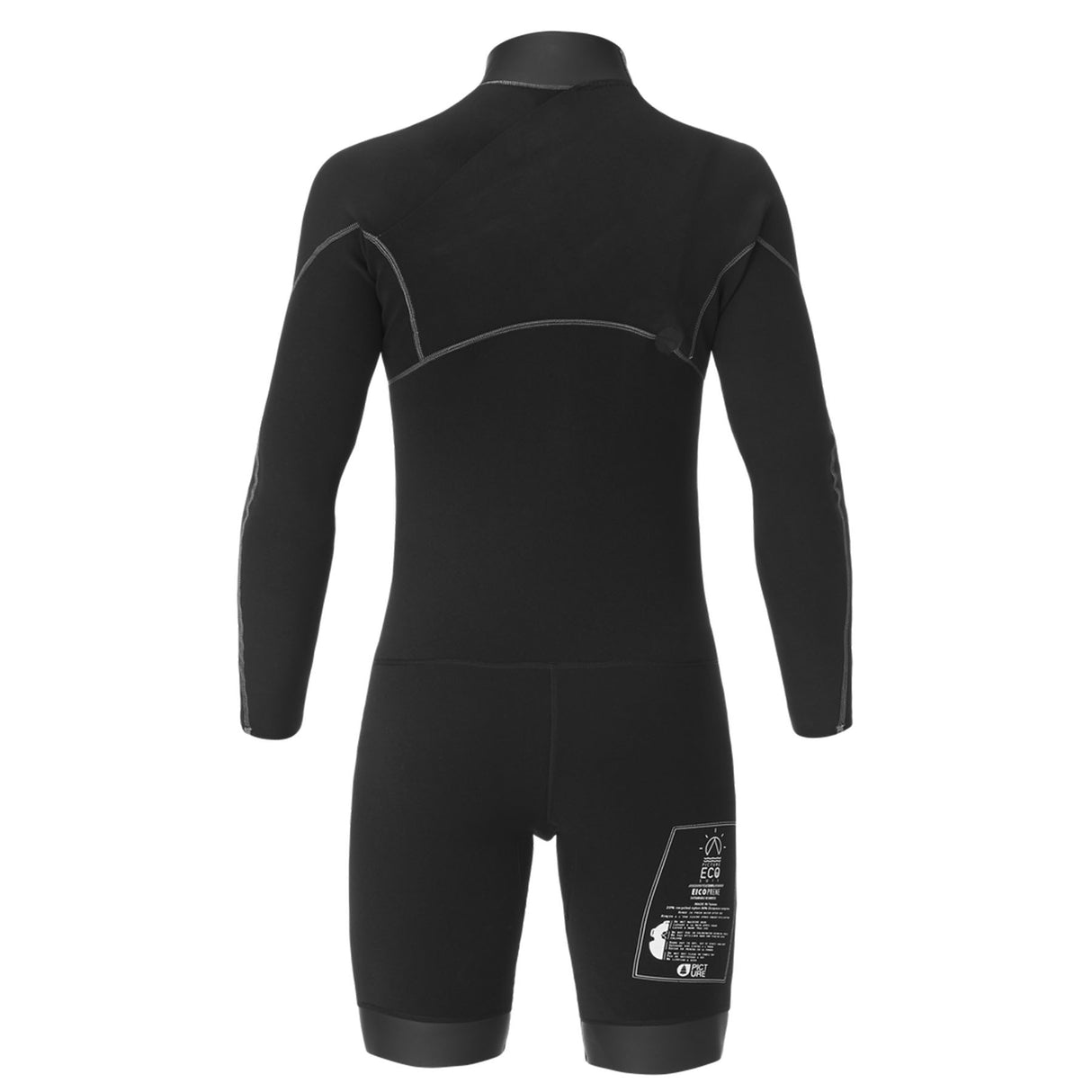 Picture Men's Meta Long Sleeve 2/2 Free Wetsuit Black / Small-Black / Medium-Black / Large-Black / X-Large #- 53 Degrees North 
