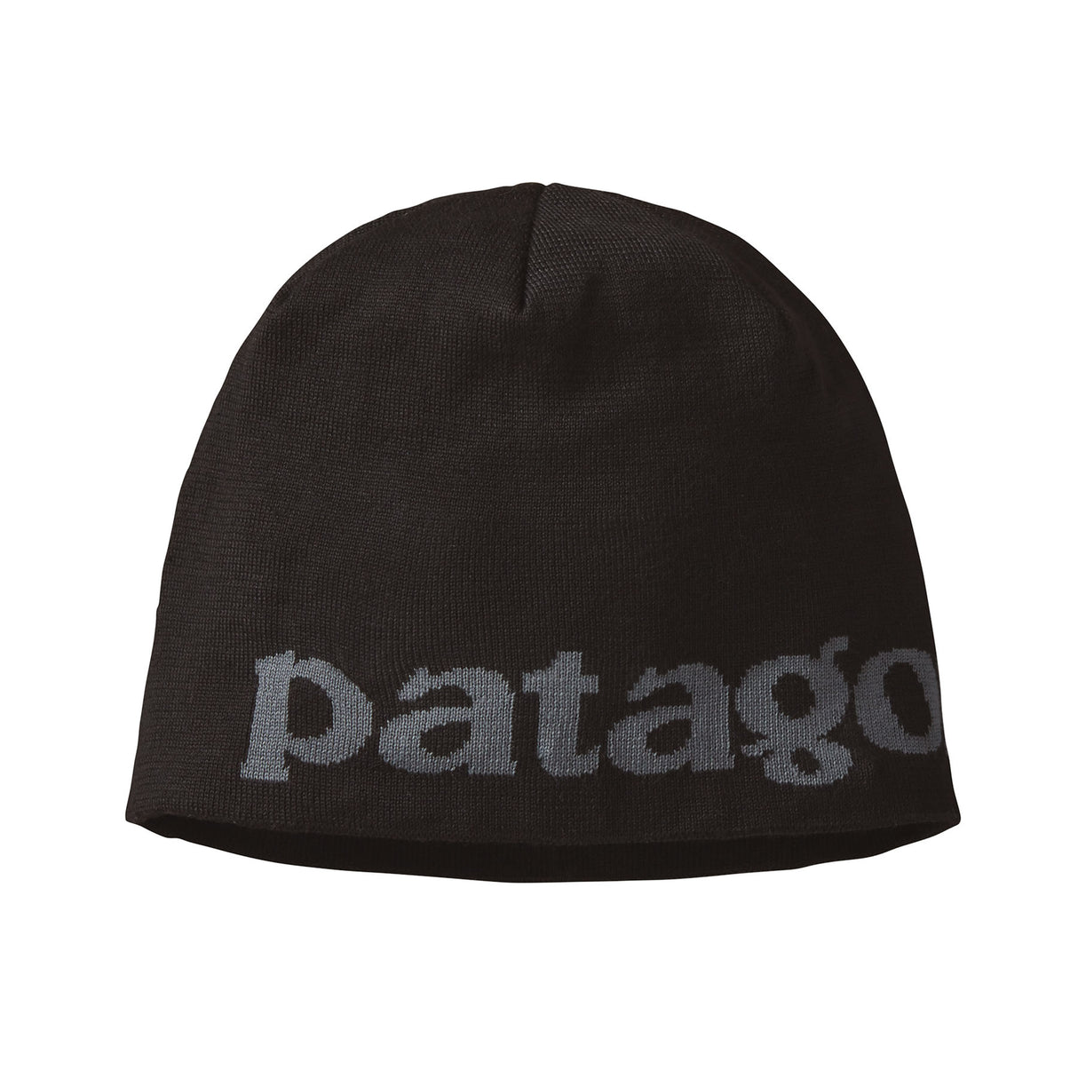Patagonia Beanie Hat Black-Classic Fitz Roy/Andes Blue-Logo Belwe/Black #- 53 Degrees North 