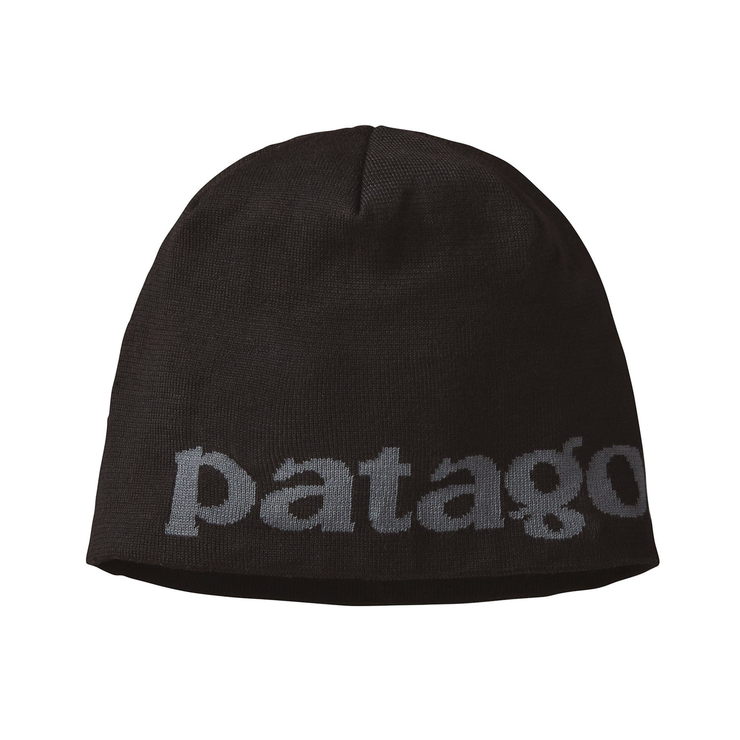 Patagonia Beanie Hat Black-Classic Fitz Roy/Andes Blue-Logo Belwe/Black #- 53 Degrees North 
