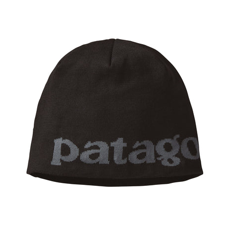 Patagonia Beanie Hat Black-Classic Fitz Roy/Andes Blue-Logo Belwe/Black #- 53 Degrees North 