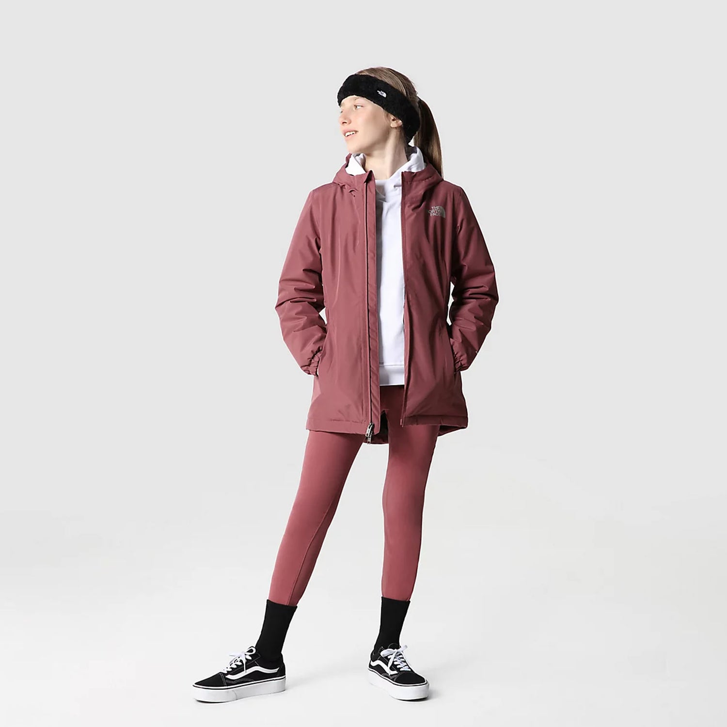 The North Face Girls' Hikesteller Insulated Parka TNF Black / Age 5-6-TNF Black / Age 7-8-TNF Black / Age 9-10-TNF Black / Age 11-12-TNF Black / Age 13-14 #- 53 Degrees North 