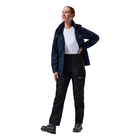 Berghaus Women's Deluge 2.0 Waterproof Trousers Black / X-Small / Short-Black / X-Small / Regular-Black / Small / Short-Black / Small / Regular-Black / Medium / Short #- 53 Degrees North 