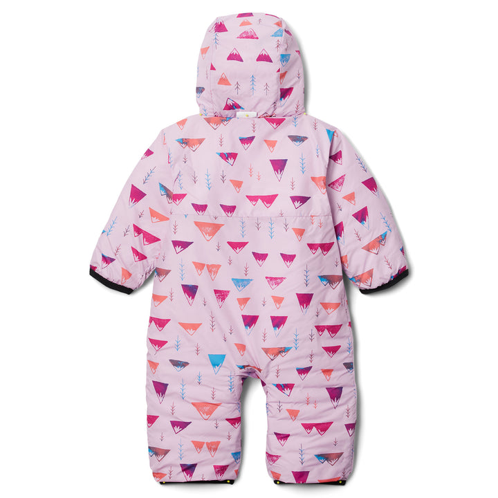 Columbia Infant Powder Lite Insulated Reversible Bunting Snow Suit #color_wild-fuchsia-aura-shark