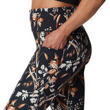 Columbia Women's Weekend Adventure 7/8 Leggings Black Fallgrass Print / 8-Black Fallgrass Print / 10-Black Fallgrass Print / 12-Black Fallgrass Print / 14-Black Fallgrass Print / 16 #- 53 Degrees North 