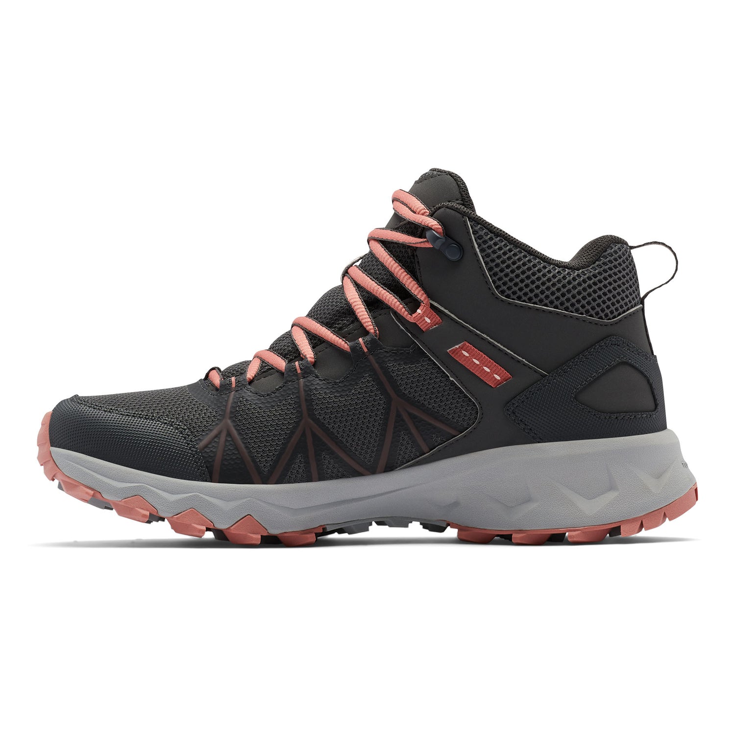 Columbia Women's Peakfreak II Mid OutDry Walking Boots Dark Grey/Dark Coral / UK 4-Dark Grey/Dark Coral / UK 5-Dark Grey/Dark Coral / UK 5.5-Dark Grey/Dark Coral / UK 6-Dark Grey/Dark Coral / UK 6.5 #- 53 Degrees North 