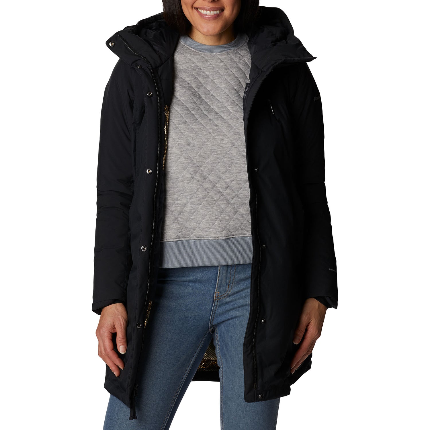 Columbia Women's Mountain Croo II Mid Down Jacket Chalk/Camel Brown / X-Small-Chalk/Camel Brown / Small-Chalk/Camel Brown / Medium-Chalk/Camel Brown / Large-Chalk/Camel Brown / X-Large #- 53 Degrees North 