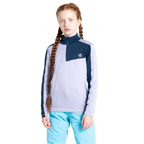 Dare 2b Kids' Formate II Core Stretch Midlayer Top #color_moonlight-denim-cosmic-sky