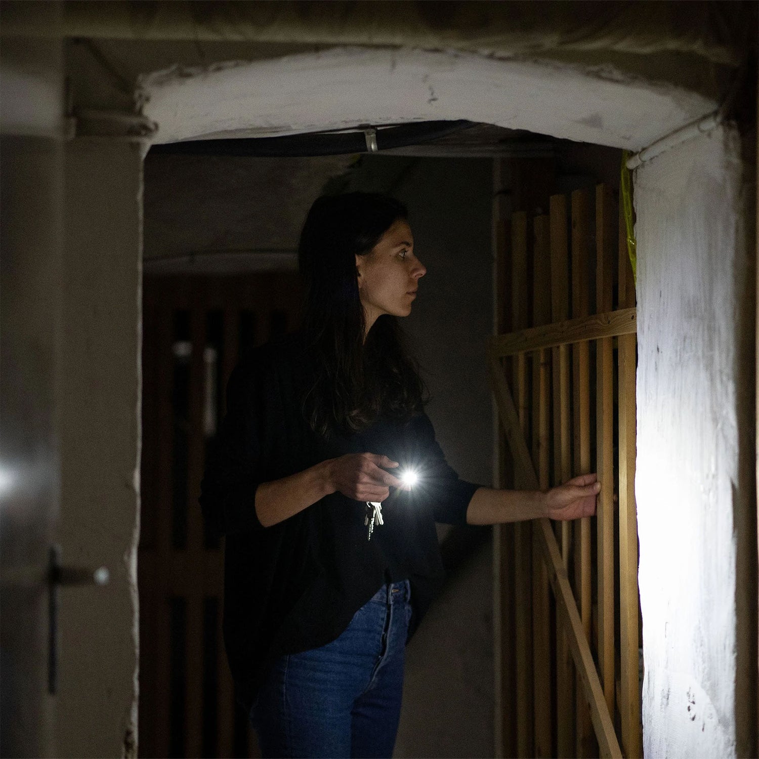 Ledlenser K6R Keychain Light Grey-Rose Gold #- 53 Degrees North 