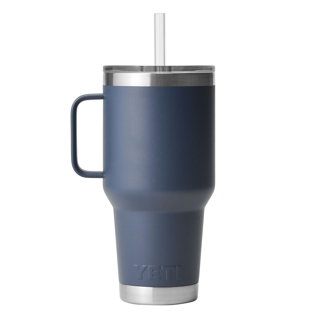 YETI Yeti Rambler 35 oz (994 ml) Mug with Straw Lid #color_navy