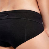 Icebreaker Women's Cool-Lite Meld Zone Hipkini Black / 8-Black / 10-Black / 12-Black / 14-Black / 16 #- 53 Degrees North 