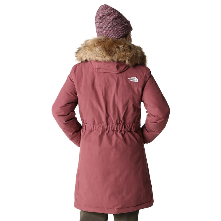 The North Face Women's Waterproof Arctic Parka #color_wild-ginger