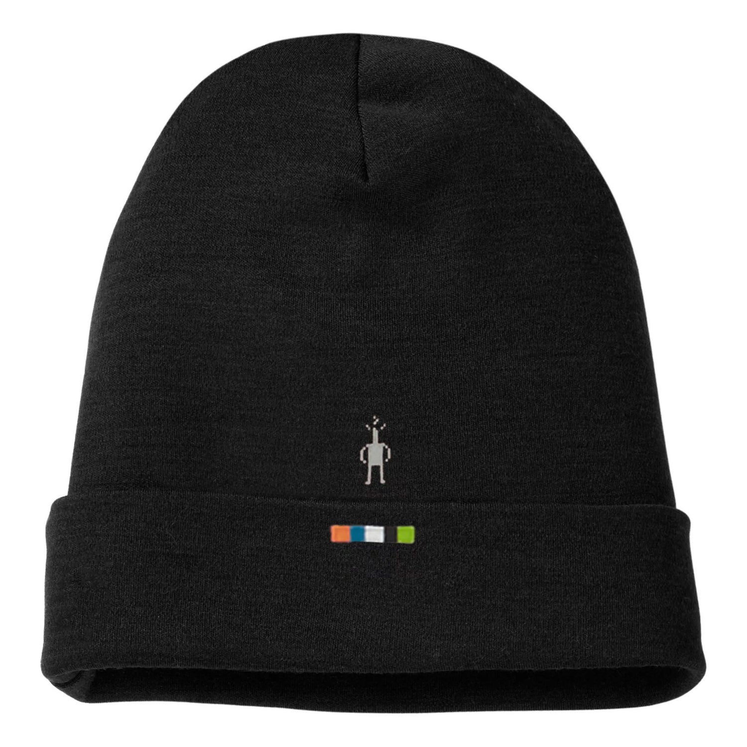 Smartwool Thermal Merino Reversible Cuffed Beanie Black-Nightfall Blue/Deep Navy #- 53 Degrees North 