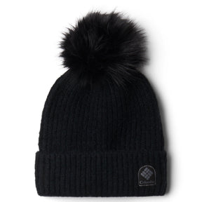 Columbia Winter Blur Pom Pom Beanie Black-Daredevil-Moonvista #- 53 Degrees North 