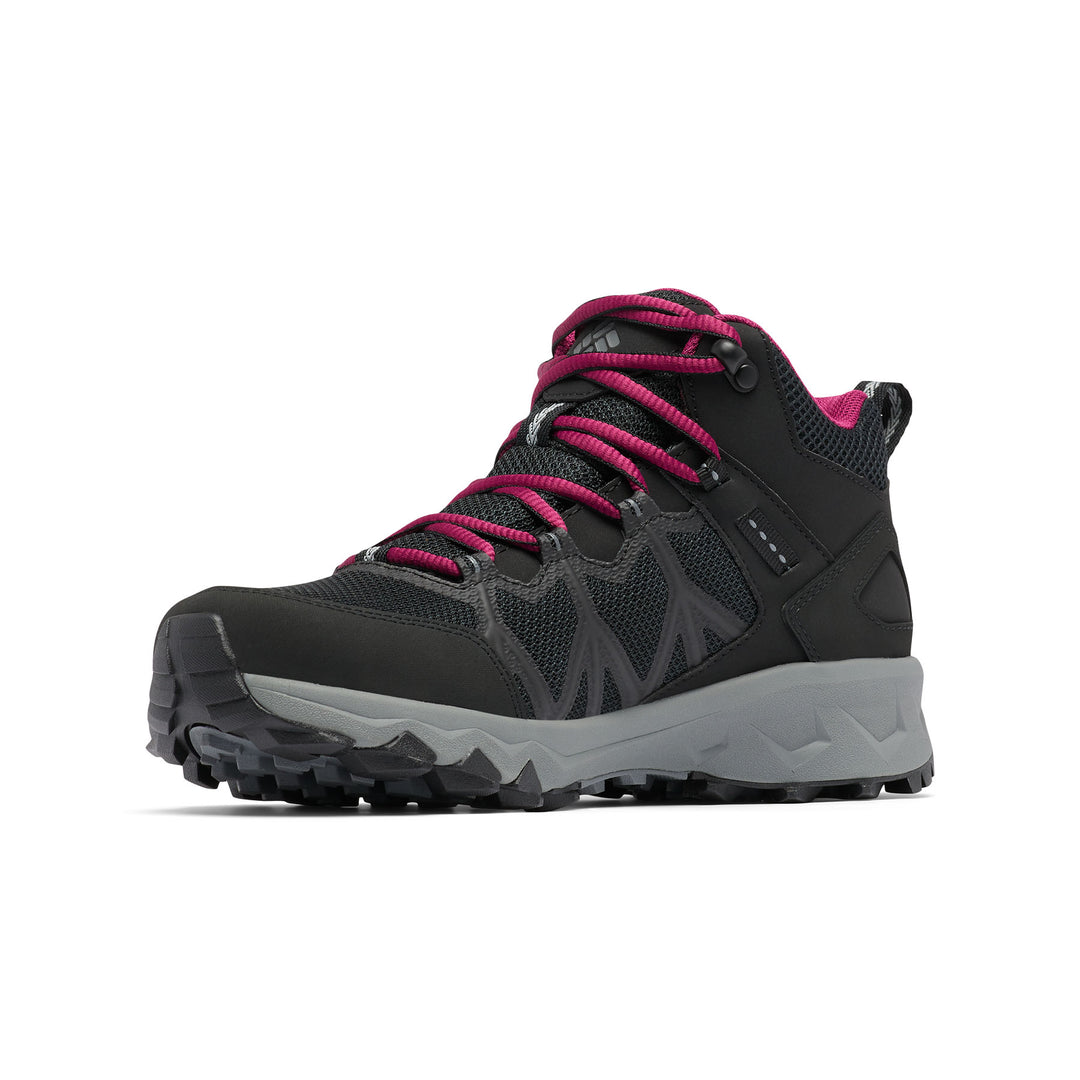 Columbia Women's Peakfreak II Mid OutDry Walking Boots #color_black-ti-grey-steel