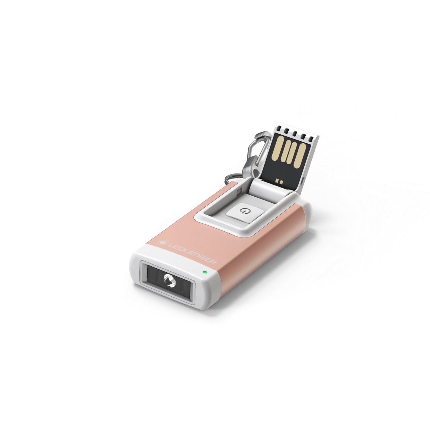 Ledlenser K4R Keyring Torch Grey-Rose Gold #- 53 Degrees North 