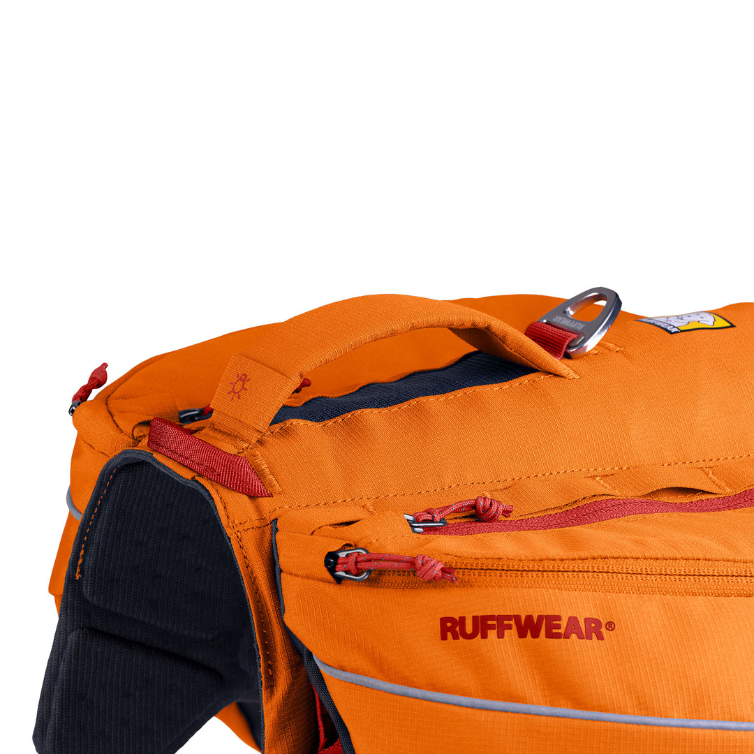 Ruffwear Approach Dog Backpack #color_campfire-orange