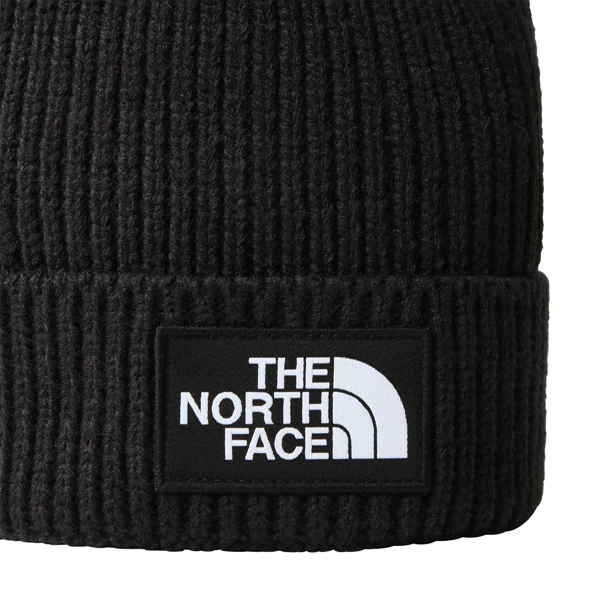 The North Face Kids' TNF Box Logo Cuffed Beanie TNF Black-TNF Blue #- 53 Degrees North 