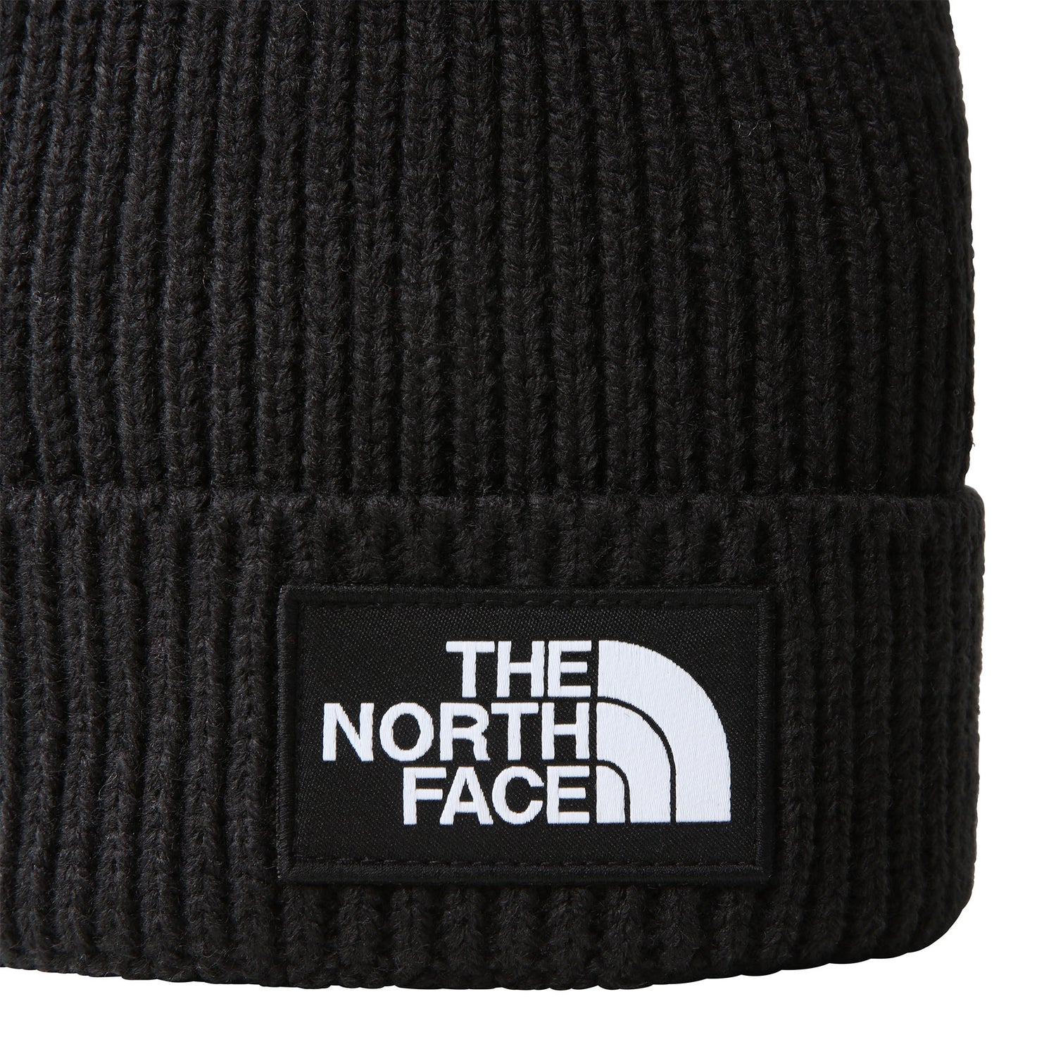 The North Face Kids' TNF Box Logo Cuffed Beanie TNF Black-TNF Blue #- 53 Degrees North 