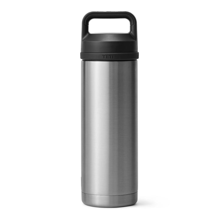 Yeti Rambler 18 oz (532 ml) Bottle with Chug Cap #color_stainless-steel