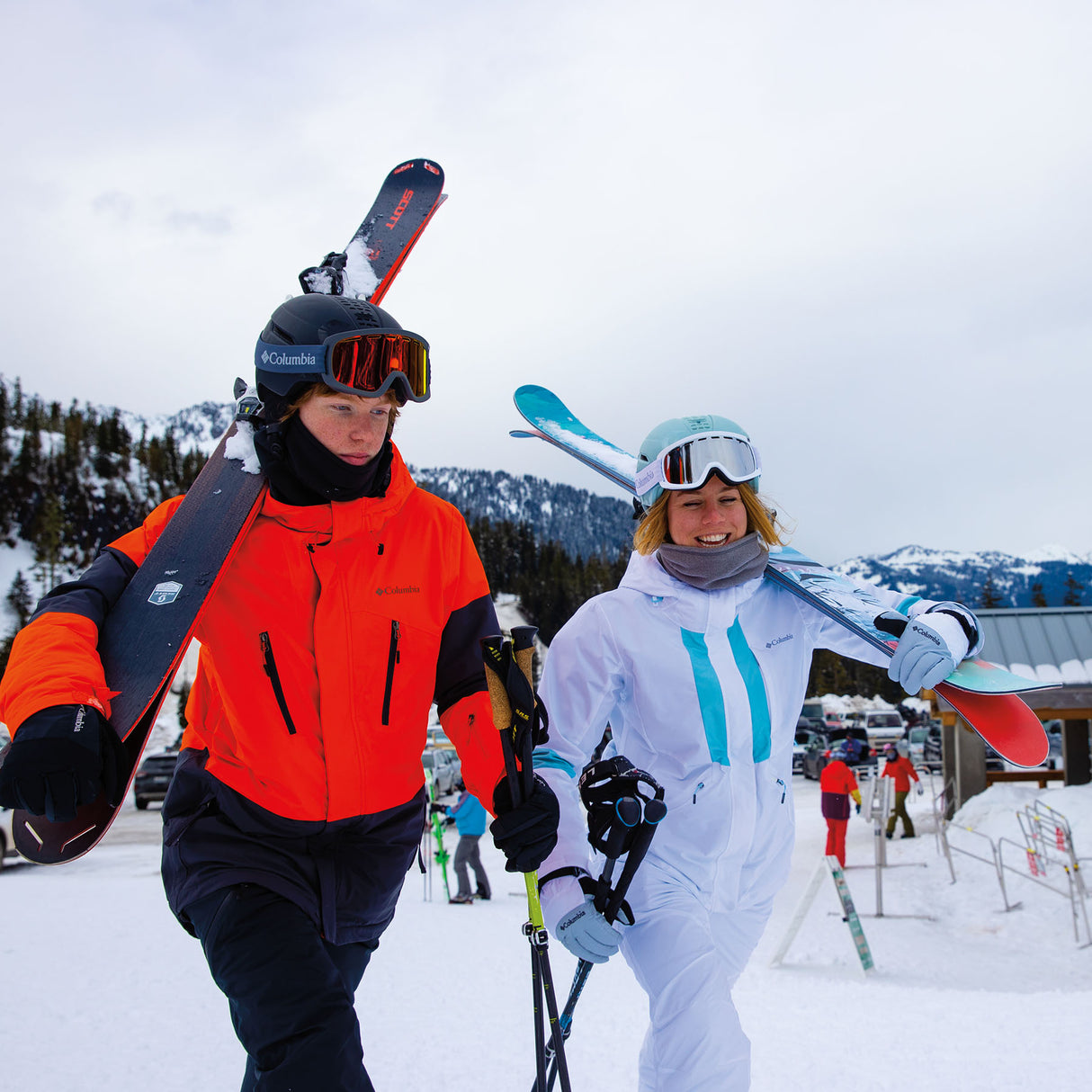 Columbia Fast Trek II Neck Gaiter Black-Chalk-Pink Agave #- 53 Degrees North 