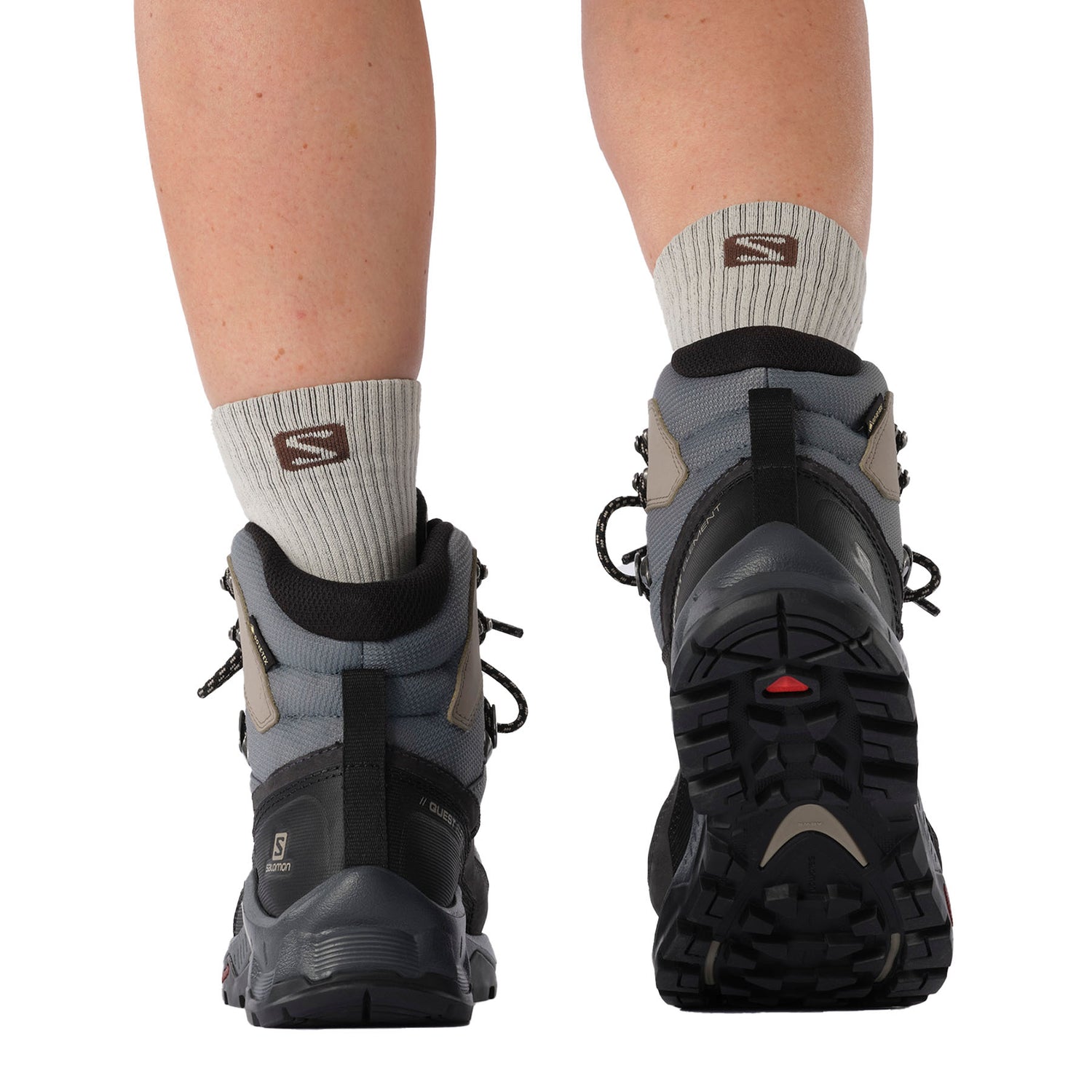 Salomon Women's Quest Element GORE-TEX Hiking Boots Ebony/Rainy Day/Stormy Weather / UK 4-Ebony/Rainy Day/Stormy Weather / UK 5-Ebony/Rainy Day/Stormy Weather / UK 6-Ebony/Rainy Day/Stormy Weather / UK 7-Ebony/Rainy Day/Stormy Weather / UK 8 #- 53 Degrees North 