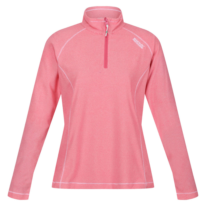 Regatta Women's Montes Half Zip Fleece #color_fruit-dove-quartz-pink