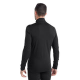 Icebreaker Men's 200 Oasis Long Sleeve Half Zip Baselayer Black / Small-Black / Medium-Black / Large-Black / X-Large-Black / XX-Large #- 53 Degrees North 